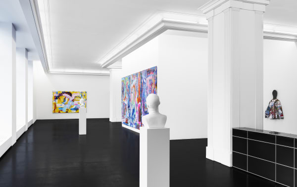 Installation view of Richard Kennedy's exhibition "STREET PROPHECY" at Peres Projects, Berlin (2020)