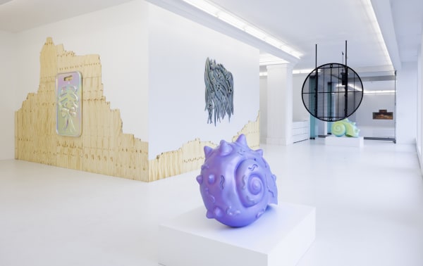 Installation view of Shuang Li’s exhibition "nobody's home" at Peres Projects, Berlin (2022)