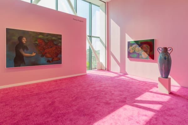 Independent Art Fair Installation View May 12 – 14, 2023 Spring Studios, New York Photographed by: Daniel Terna