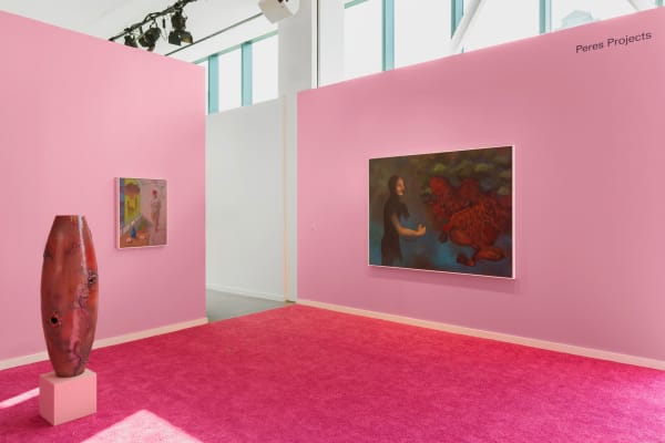 Independent Art Fair Installation View May 12 – 14, 2023 Spring Studios, New York Photographed by: Daniel Terna