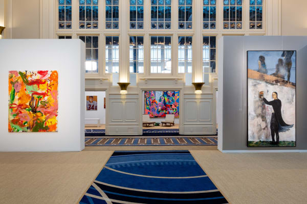 Independent New York Installation View September 9 – 12, 2021 Spring Studios, New York Photographed by: Alexa Hoyer