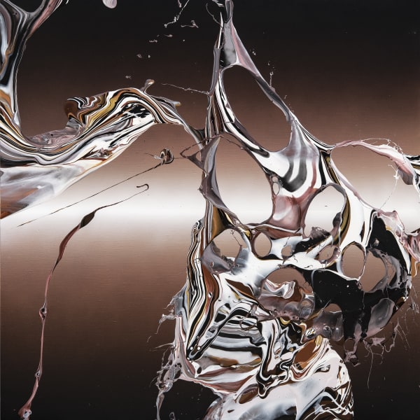 KATRIN FRIDRIKS Indigenous Startraveller, 2024 Acrylic on Canvas 39 3/8 x 39 3/8 in 100 x 100 cm