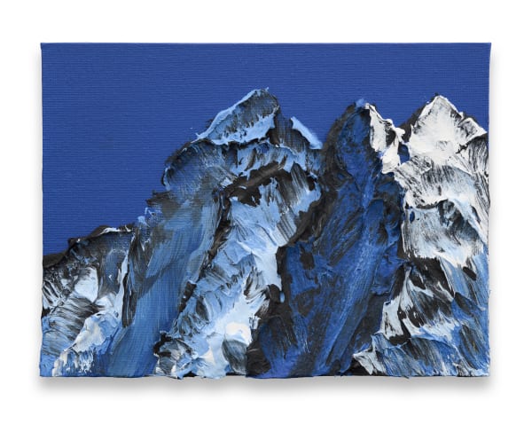Conrad Jon Godly RENAISSANCE STUDY #08, 2024 Acrylic on canvas 7 1/8 x 9 1/2 in 18 x 24 cm