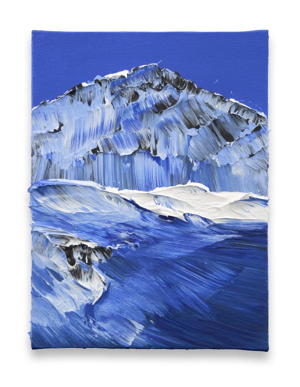 Conrad Jon Godly RENAISSANCE STUDY #16, 2024 Acrylic on canvas 9 1/2 x 7 1/8 in 24 x 18 cm