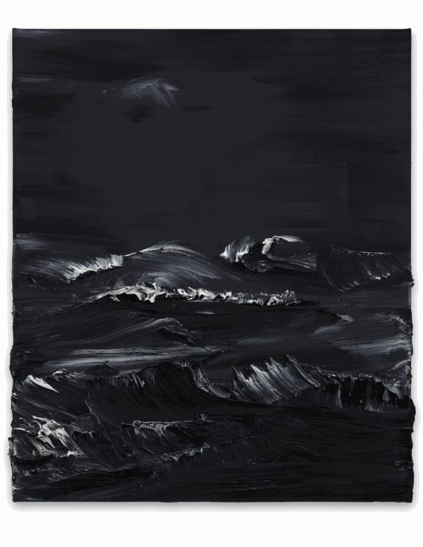 Conrad Jon Godly Dark is Light 2, 2017 Oil on canvas 37 3/8 x 31 1/2 in 95 x 80 cm