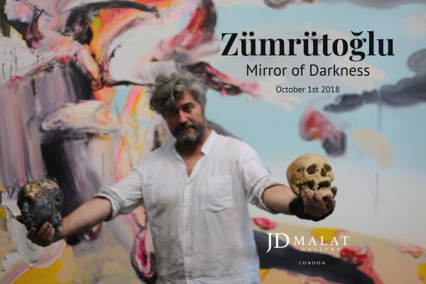 JD Malat Gallery presents Zumrutoglu, the launch of Mirror of Darkness with brunch & a talk