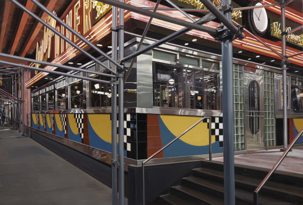 Richard Estes Exhibitions Bring the American Photorealist Painter's Iconic Work to Audiences in New York and London