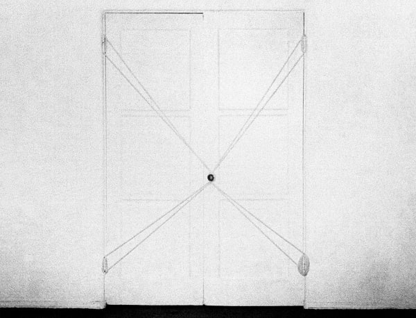 Bound Door #3 from The Hollywood Suites, 1976 Vintage gelatin silver print 16 x 20 inches Edition of 2