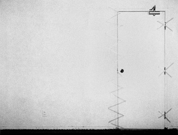 Bound Door #5 from The Hollywood Suites, 1976 Gelatin silver print 16 x 20 inches Edition of 4