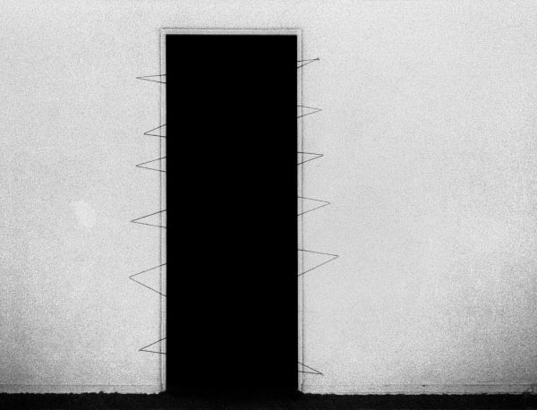 Bound Door #6 from The Hollywood Suites, 1976 Vintage gelatin silver print 16 x 20 inches Edition of 3
