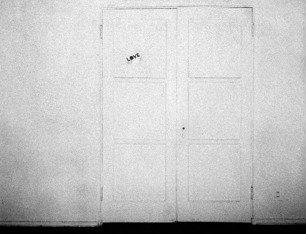 Door #7 from The Hollywood Suites, 1976 Vintage gelatin silver print 11 x 14 inches Edition of 6
