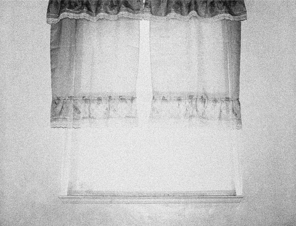 Window #3 from The Hollywood Suites, 1976 Vintage gelatin silver print 11 x 14 inches Edition of 5