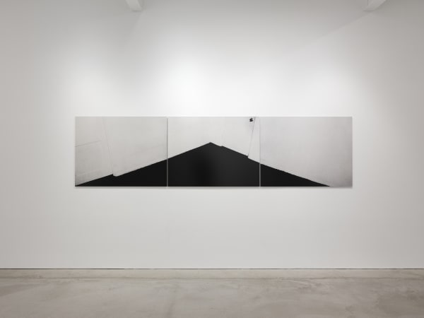 Steve Kahn Triptych #3 Mural, 1976/2017 three contemporary archival pigment prints mounted on aluminum panels 36” x 12’ [HxW] (91.44 x 365.76 cm) unique