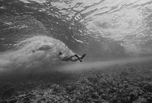 Bodysurf 05, 2013 Silver gelatin print 9 x 13 ¼ inches (18 ¾ x 22 ½ inches framed) Edition of 5