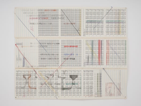 Sonya Rapoport - Shoe-Field: Shoe Psyche Charge +1, 1986