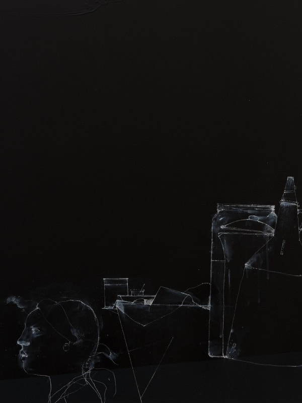 Raymond Saunders As In Quiet Places 1986 (detail)