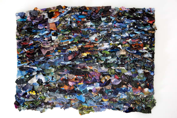 Suné Woods From Here We Go Nowhere ​, 2015 Mixed media collage 58 x 74 inches unique