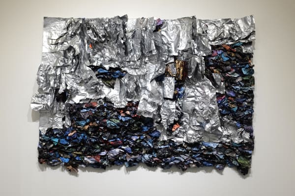 Suné Woods Traveling Like The Light (2)​, 2015 Mixed media collage 59 x 57 inches unique