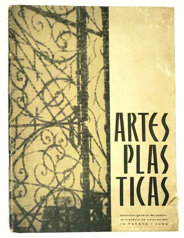Artes Plasticas. 1/1960 Cuban Magazine, CUB-004