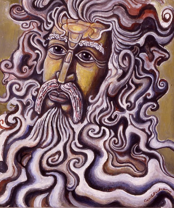Carl Abrahams, Large Moses, N.D.