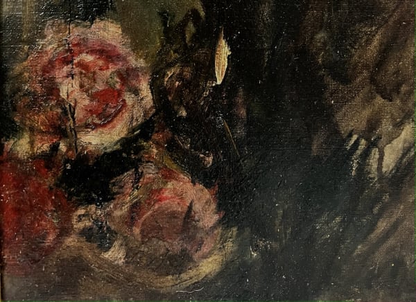 Jose Bencomo Mena, Untitled. Oil on canvas, 27 x 18.75 in.