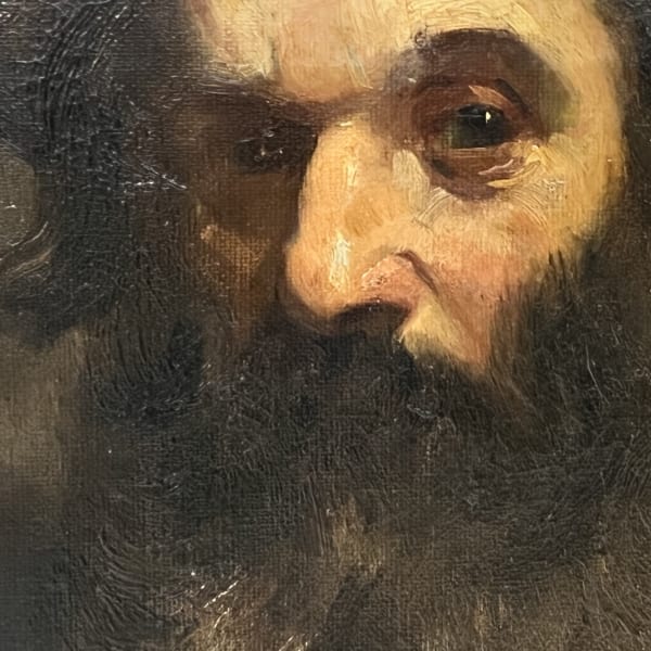 Leopoldo Romañach. Untitled. Signed recto lower right. Oil on canvas, 16.50 x 18.50 in.