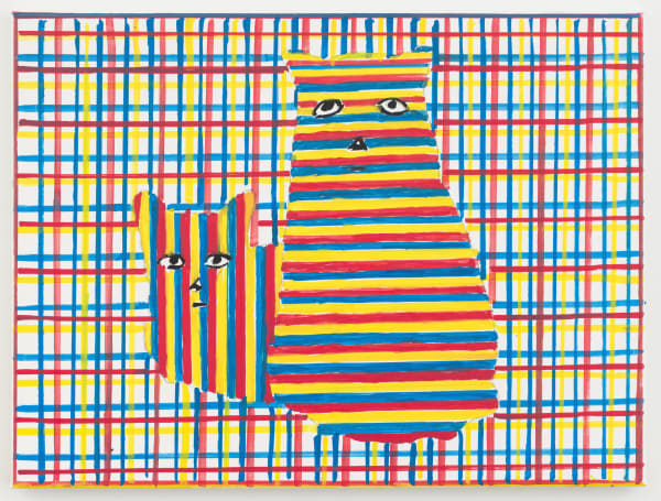 Richard Bosman, Crazy Cat, 2018 oil on canvas, 18 x 24 in