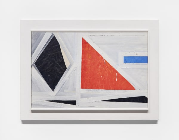 Dorothy Antoinette (Toni) LaSelle, Untitled (red triangle), 1953