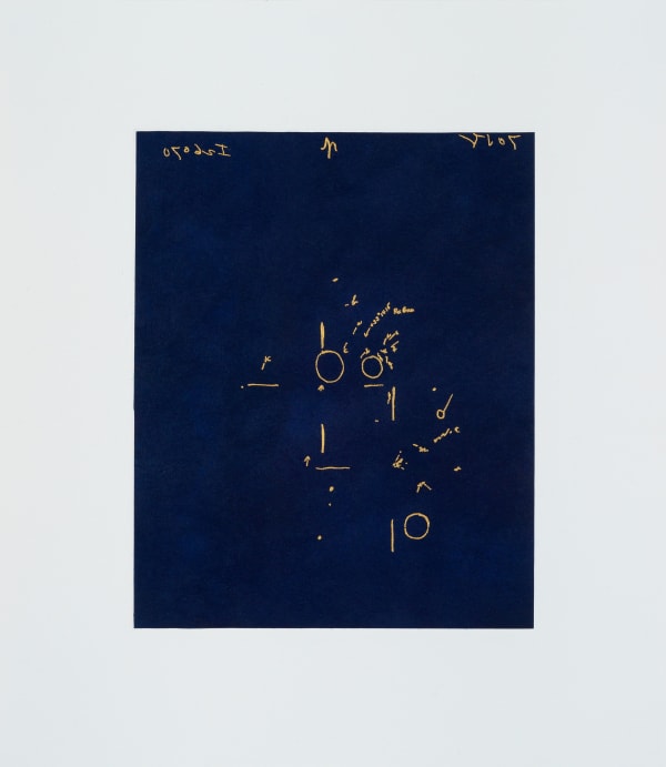Erika Blumenfeld - Tracing Luminaries: Plate No. I26070 (Before the Novae Geminorum of 1903 & 1912), 2023
