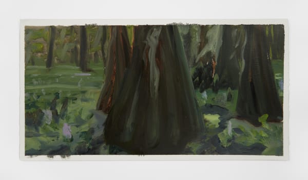 Kristin Musgnug, Study for Water Hyacinths #1, 2009