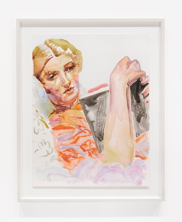 Angela Fraleigh, Study for With ready eyes, 2020