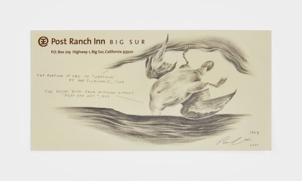 Robyn O'Neil, Post Ranch Inn - Homer's Duck, 2021