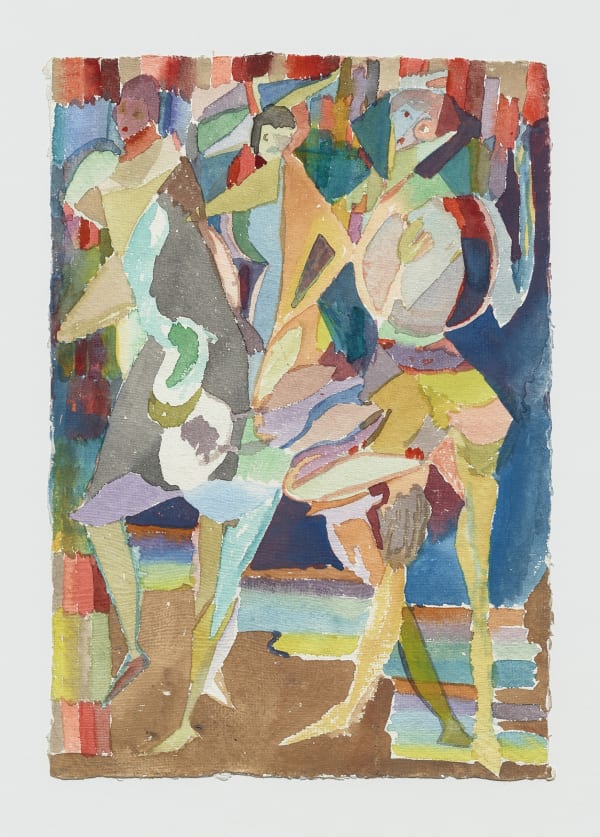 Jackie Gendel, women and horse, 2014