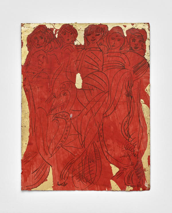 Jackie Gendel, inner circle outlined, 2020