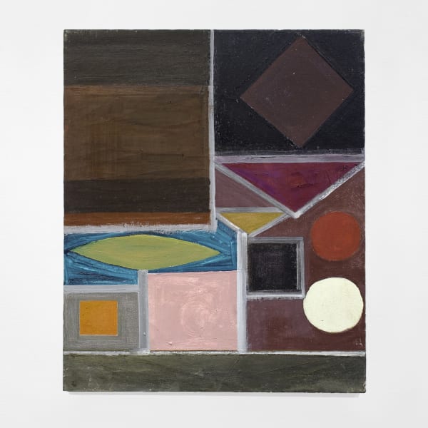 Dorothy Antoinette (Toni) LaSelle, Untitled (Brown UL), 1949