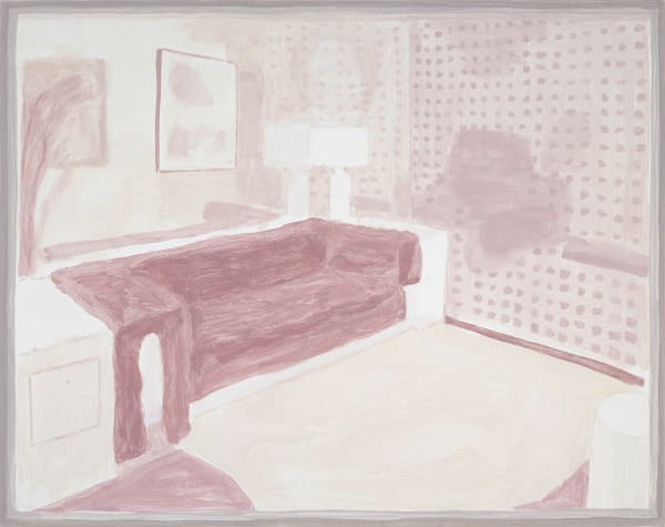 Francesca Fuchs, Framed Photo: Interior with Sofa, 2013