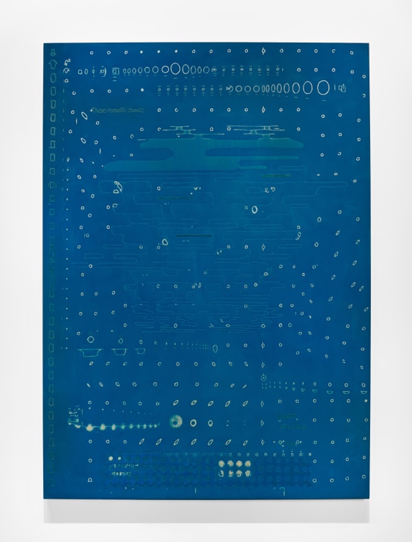 Robert Ruello, Metallic Clouds, 2022