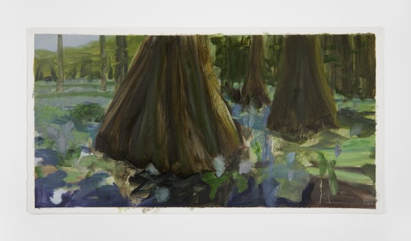 Kristin Musgnug, Study for Water Hyacinths #2, 2009