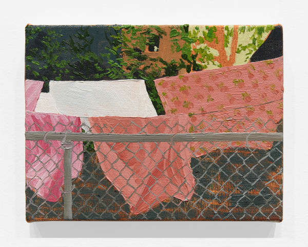 Charis Ammon, Peach Over Concrete, 2023