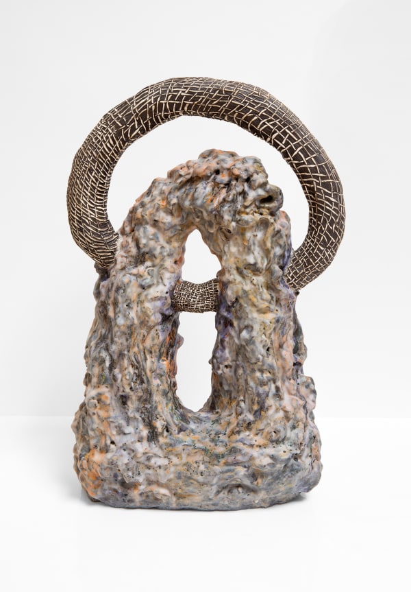 Julia Haft-Candell, Torus and Arch: Orange, Violet, 2020