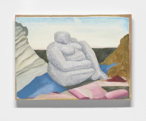 Francesca Fuchs, Seated Figure in Landscape, 2023