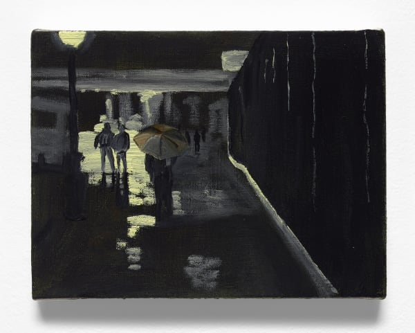 oil on canvas over panel 6 1/8 x 8 x 1 in (15.6 x 20.3 x 2.5 cm)