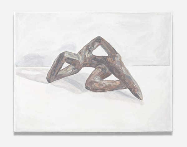 Francesca Fuchs, Reclining Woman in Triangles, 2025