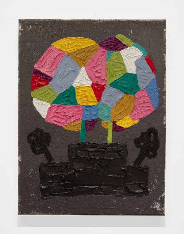 David McGee, 2 Trees and 2 Flowers, 2021