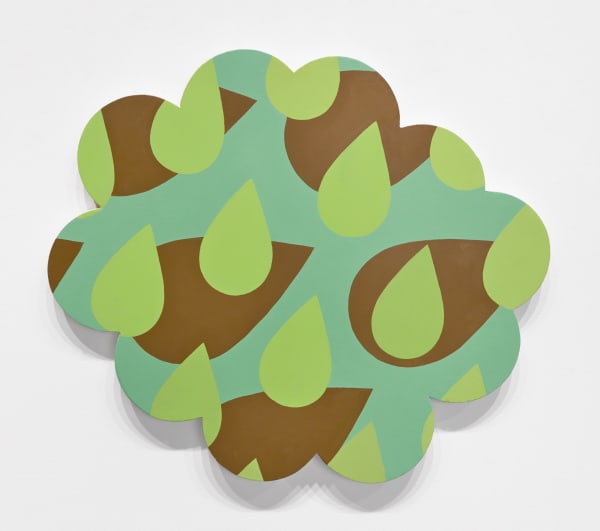 Brad Tucker, Rain Drops at Angles, 2021