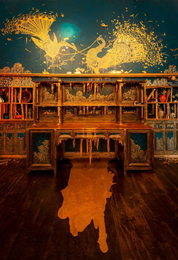 Darren Waterston Filthy Lucre: Whistler's Peacock Room Reimagined, Victoria and Albert Museum