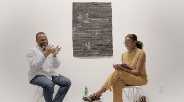 Jamal Cyrus and Amarie Gipson in conversation