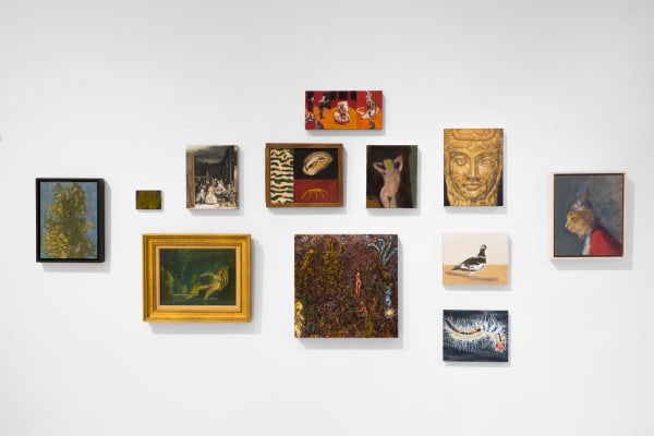 Installation view, "Small Paintings," Venus Over Manhattan