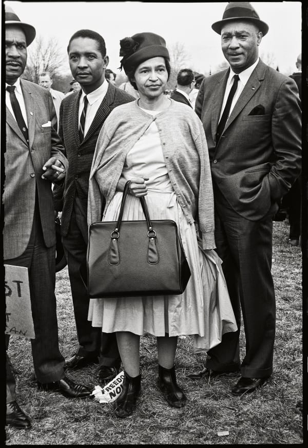 Steve Schapiro Rosa Parks / Selma March, 1965