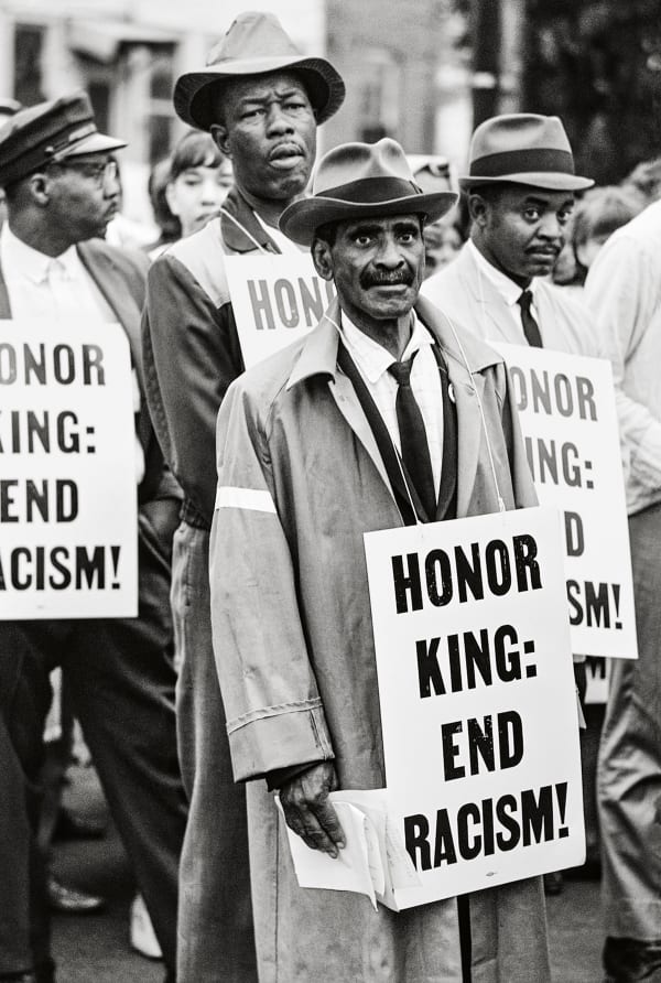 Steve Schapiro Honor King, End Racism, Memphis, Tennessee, 1968